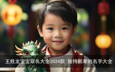 王姓龙宝宝取名大全2024款 独特新潮的名字大全