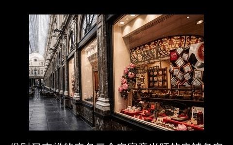 发财又吉祥的店名三个字寓意兴旺的店铺名字