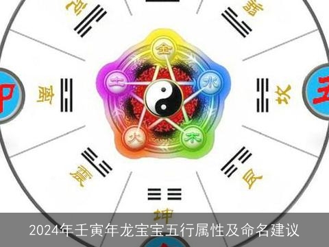 2024年壬寅年龙宝宝五行属性及命名建议