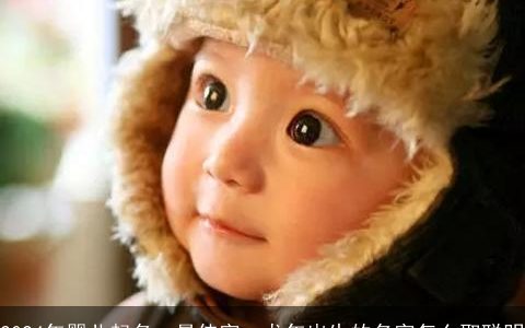 2024年婴儿起名，最佳字：龙年出生的名字怎么取聪明