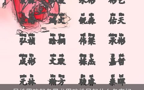 吕姓男孩起名属龙男孩姓吕起什么名字好