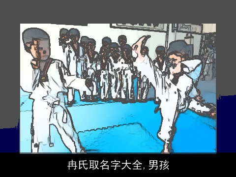 冉氏取名字大全,男孩