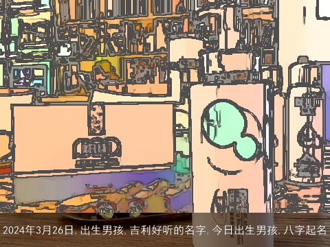 2024年3月26日,出生男孩,吉利好听的名字,今日出生男孩,八字起名