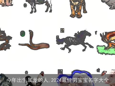 今年出生属龙的人,2024最佳男宝宝名字大全